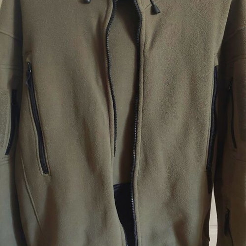 Army fleece jacket khaki size M like new