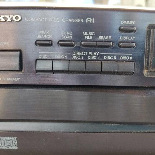 Onkyo DX-C530 6-Disc Compact Disc Changer CD Player used, for repair
