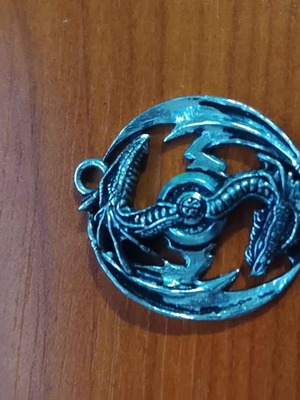 Blind Guardian Tribal Dragon Pendant 2002 like new