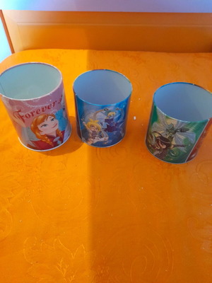 Pencil holders new, set of 3 pieces