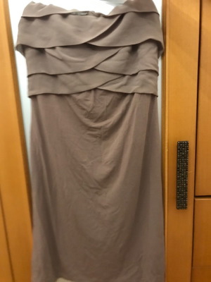 Intimissimi strapless dress S used, brown