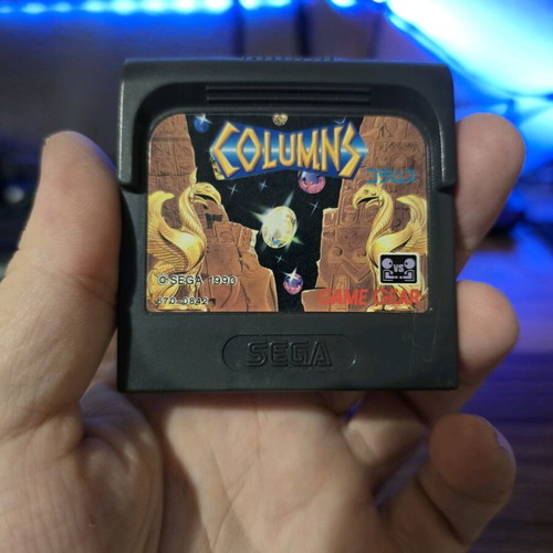 Game Gear Columns Japan version used
