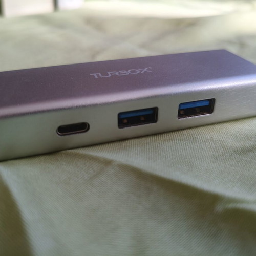Turbo-X Type C Hub 100 4-Port Aluminum USB hub