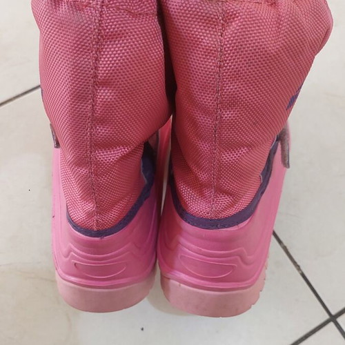Mc Kinley snow boots used, size 35/36, pink and purple