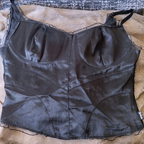 Hype black bustier size small like new