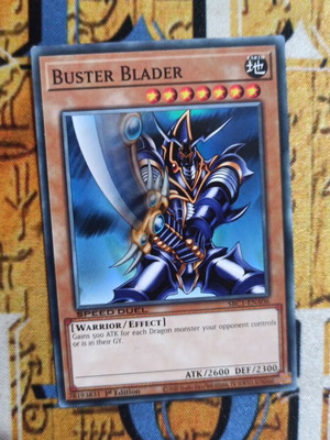 Buster Blader Effect Monster σαν καινούργιο για Goat και Speed Duel