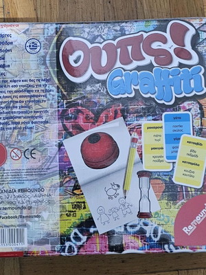 Board game Oups! Graffiti new
