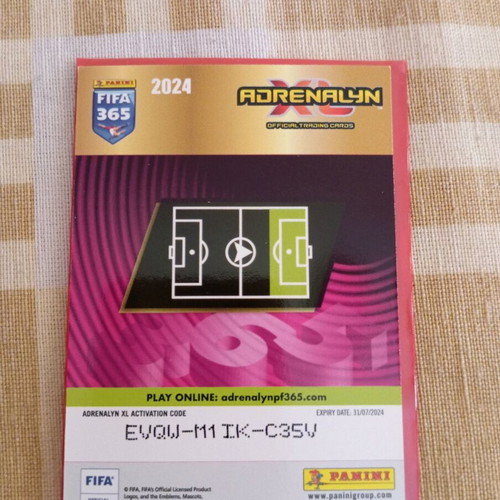 Panini Fifa 365 card like new