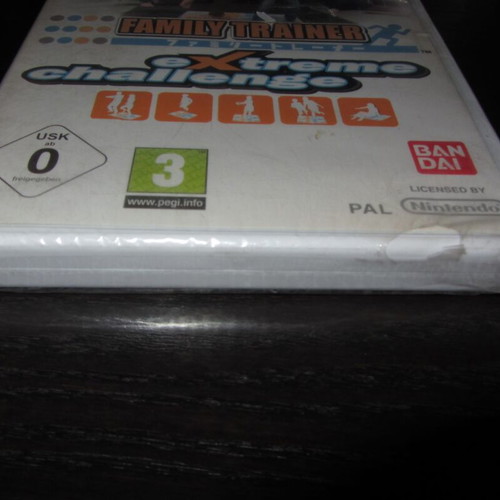 Family Trainer Extreme Challenge Nintendo Wii καινούργιο σφραγισμένο