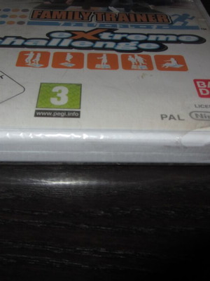 Family Trainer Extreme Challenge Nintendo Wii καινούργιο σφραγισμένο