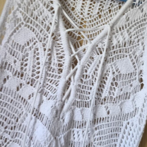 bpc beach dress, white, XL