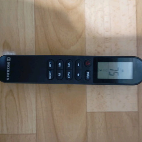 Remote control used for mirrors dehumidifier