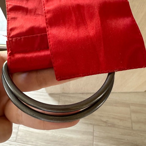 Zara trench coat used, red, size XS/S with belt