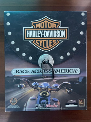 Harley-Davidson Race Across America PC game like new, big box