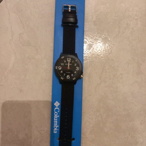 Columbia watch new, black unisex