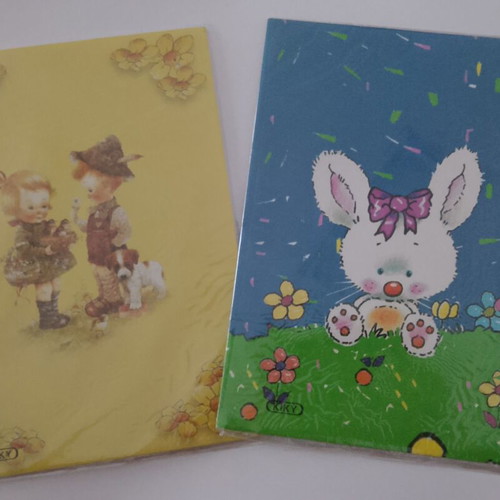 Letter folder new with sheets and envelopes