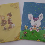 Letter folder new with sheets and envelopes