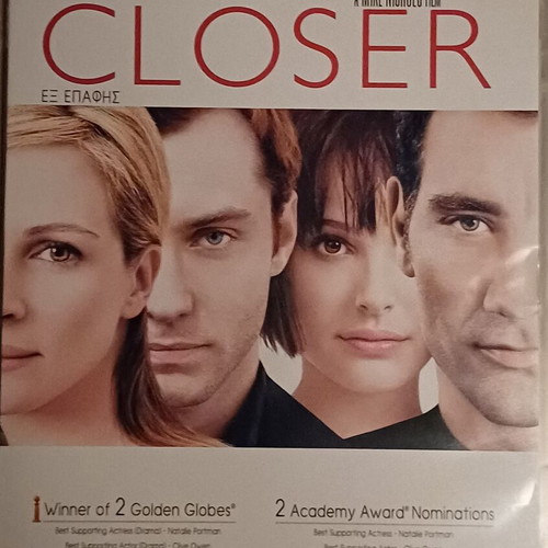 Closer DVD movie with subtitles