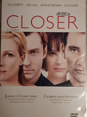 Closer DVD movie with subtitles