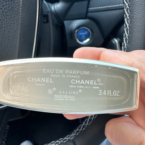 Chanel Allure Edition Blanche EDP used, about 60% full