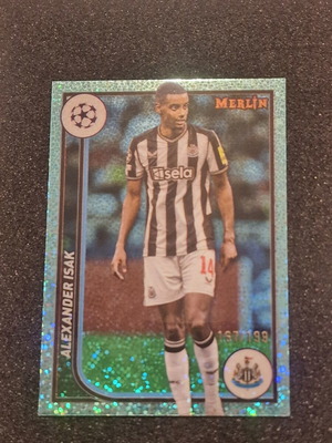 Alexander Isak Merlin 23/24 card with sleeve new