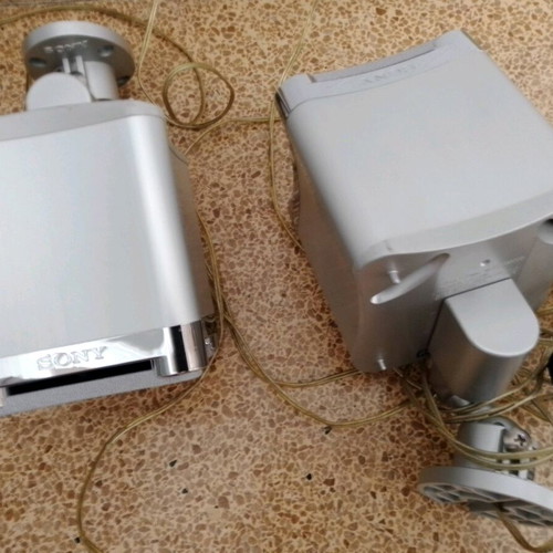 Sony small inox speakers like new
