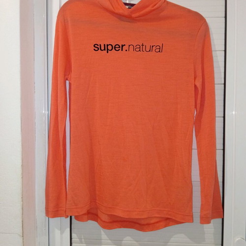 Super.natural Merino size S like new, orange