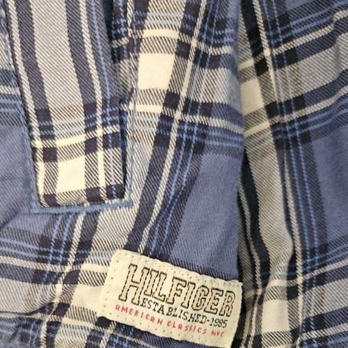 Tommy Hilfiger double-face jacket like new, blue multicolor