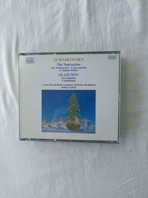 Tchaikovsky The Nutcracker Glazunov Chopiniana 2 Disc CD used, classical