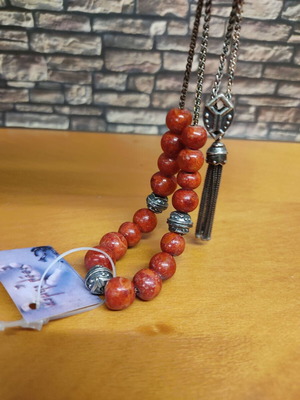 Coral Worry Beads New With Tag