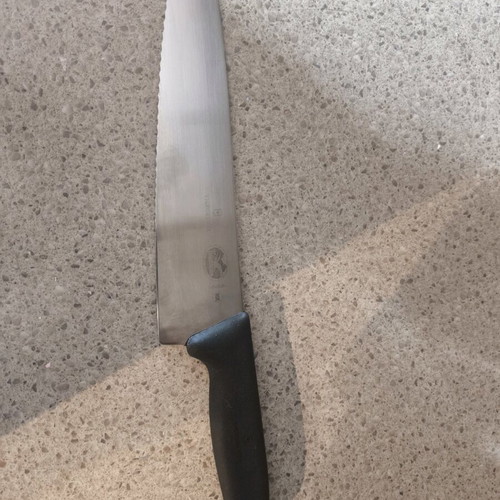 Victorinox chef knife used, 25cm length