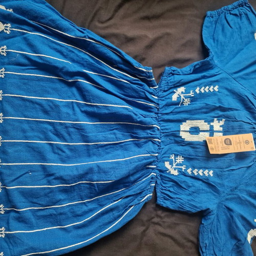 Blue dress size 10 Kiabi new
