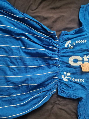 Blue dress size 10 Kiabi new