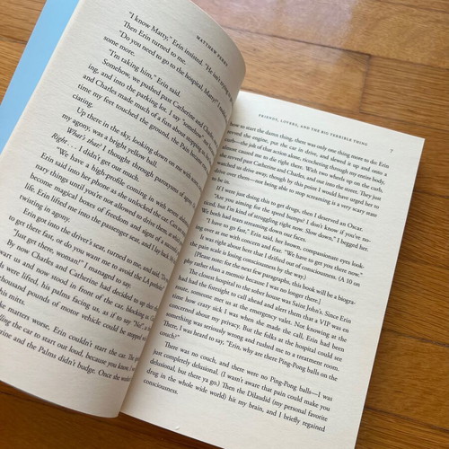 Friends, lovers, and the big terrible thing memoir like new