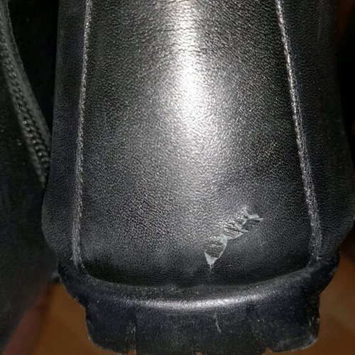 Aero by Kasta women's black boots size 40 used with minor defect