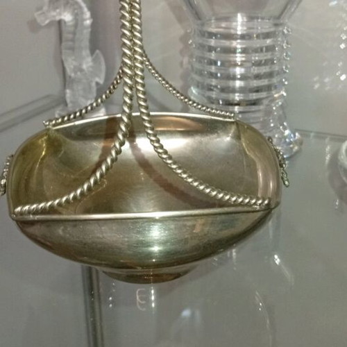 Vintage silver-plated fondant dish like new