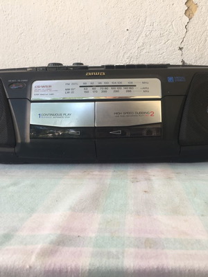AIWA CS-W531 употребяван, с шум при втората касета