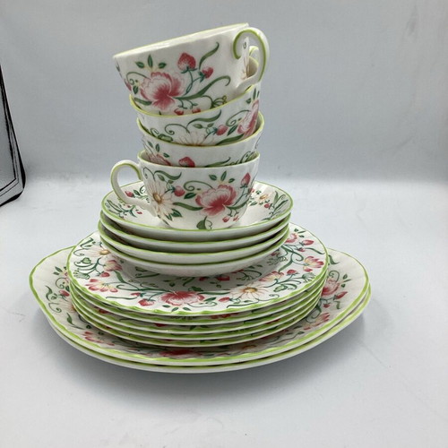 Minton Secret Garden tea set for four people porcelain new