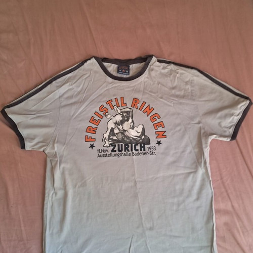 Tshirt Pull & Bear used, size M, blue
