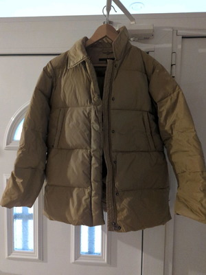 Μπουφάν Zara large μπεζ μεταχειρισμένο, ελάχιστα φορεμένο