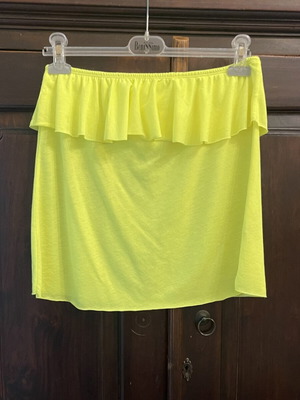 Strapless top Bershka σαν καινούργιο, μέγεθος L, κίτρινο