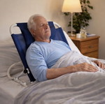 Adjustable back support chair like new for bed and relaxation