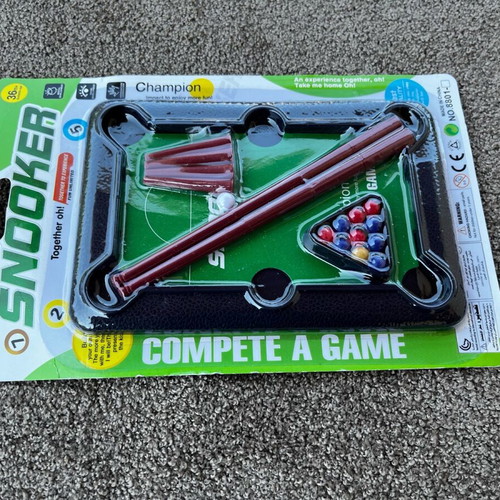 Pocket billiards sealed, new