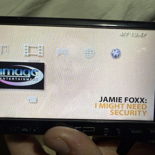 Jamie Foxx PSP movie disc used, no box