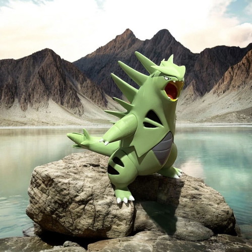 Pokemon Tyranitar Figure Johto new