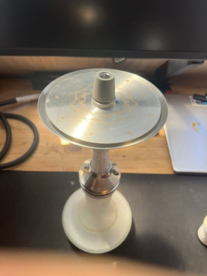 Moze Breeze Pro ναργιλές σαν καινούργιο, ανοξείδωτο ατσάλι, συμπαγής σχεδιασμός
