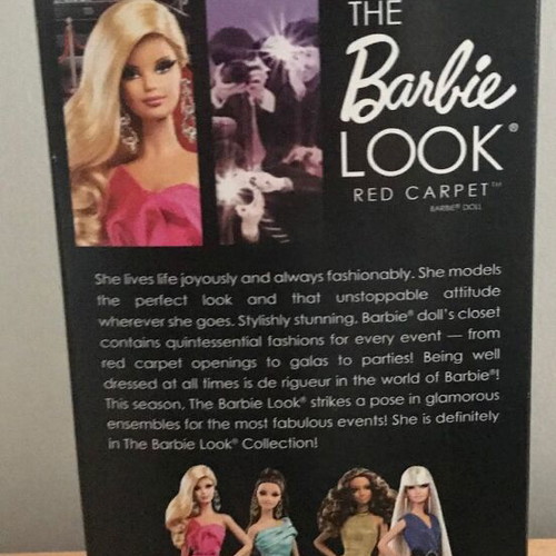 Barbie Red Carpet Pink Gown new, collectible 2014