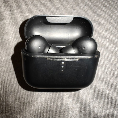 QCY T10 In-ear Bluetooth Handsfree earbuds used, black