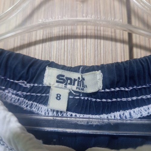 Sprint boys' bermuda shorts like new, white, age 8