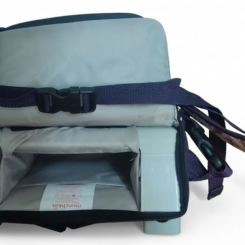 Munchkin portable feeding seat used